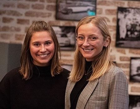Portrait Valerie Glönkler und Anna Mothes